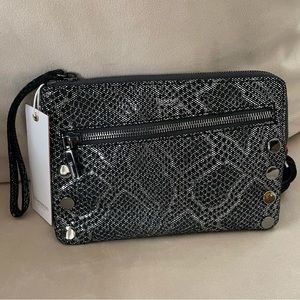 HAMMIT LIMITED EDITION NASH SMALL AFTER DARK SNAKE CLUTCH / CROSSBODY - NEW